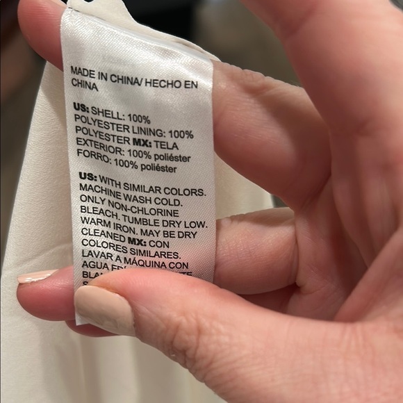 Chico's Yellow Green V-Neck Flutter Sleeve Midi Tropical Resort Dress Size 0/4 - Picture 7 of 12